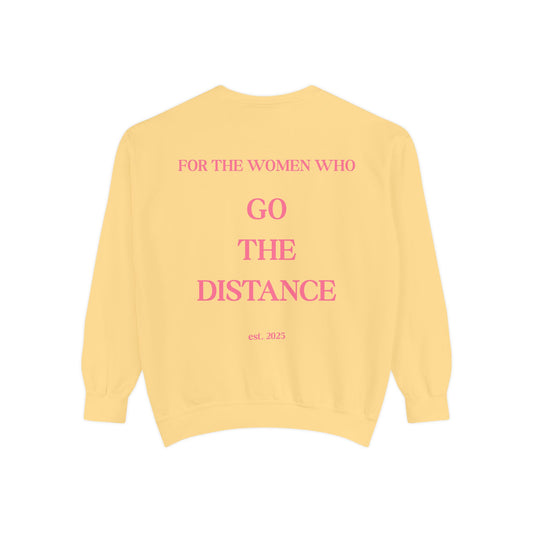 Miles with Her Go The Distance Crewneck