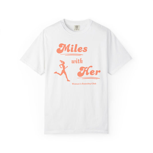Miles with Her Original Logo Tee