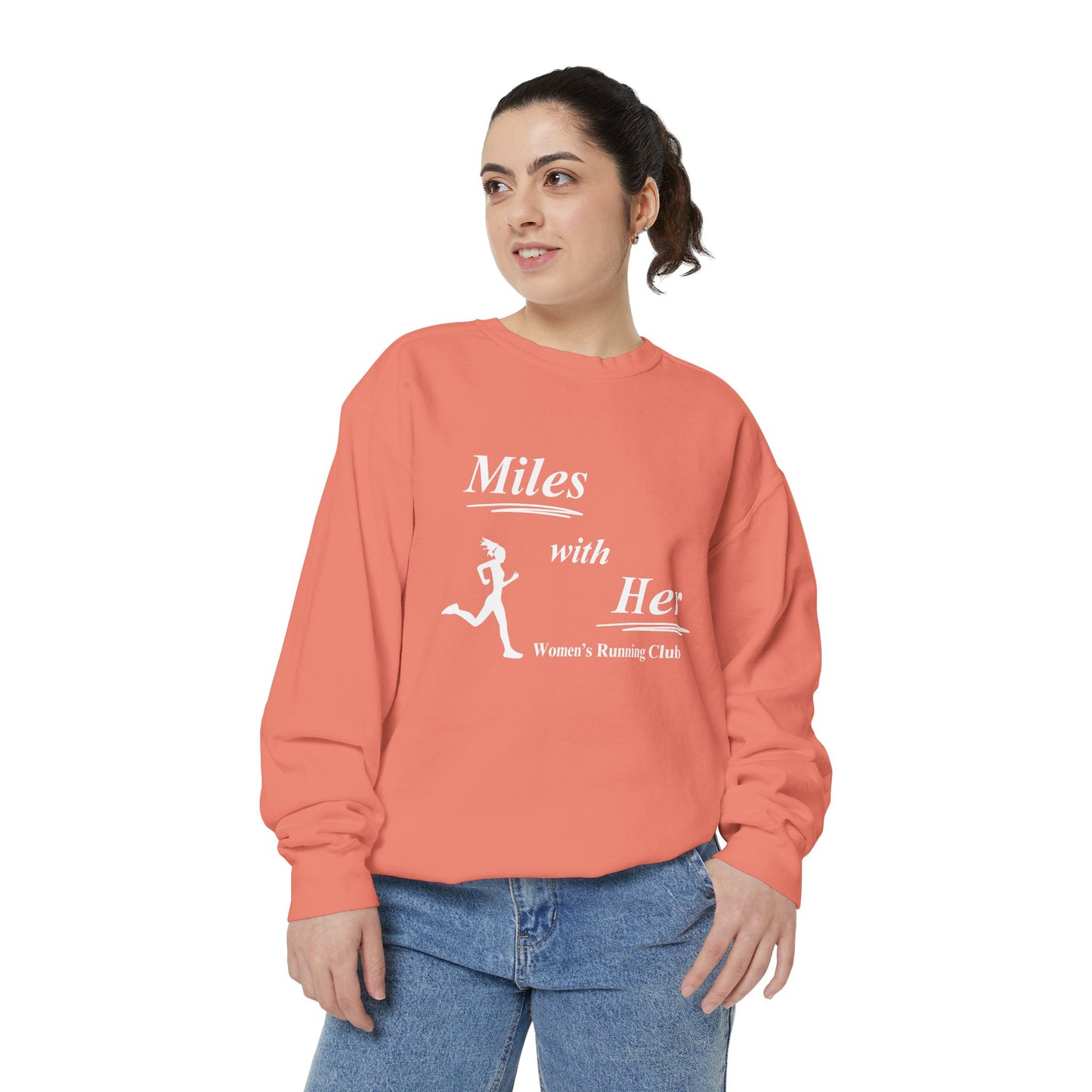 Miles with Her Sunday Miles Crewneck