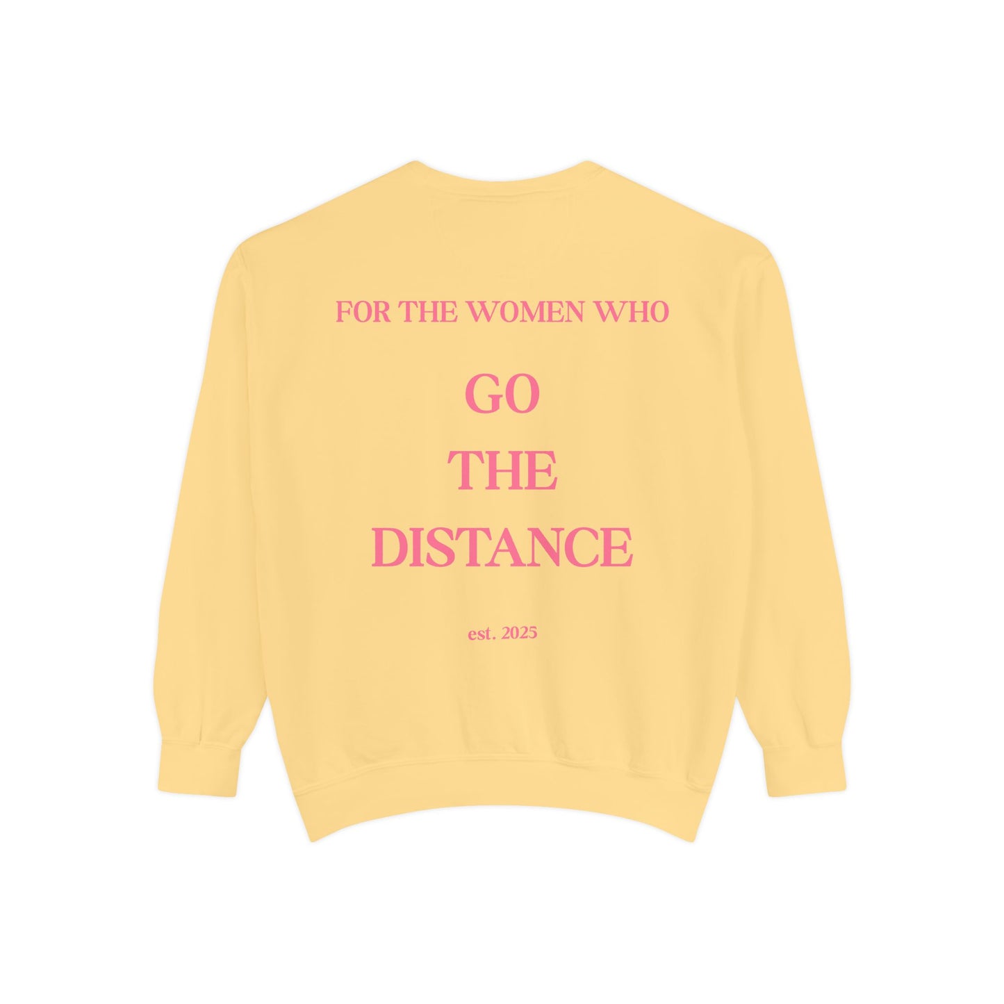 Miles with Her Go The Distance Crewneck