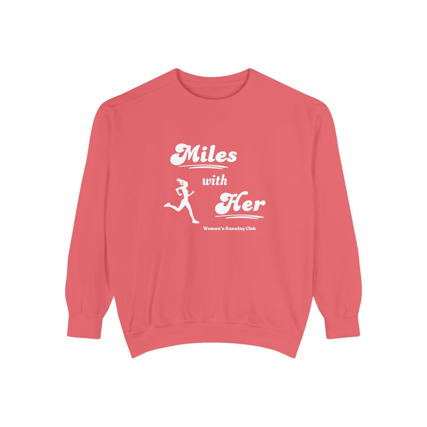 Miles with Her Comfort Colors Crew