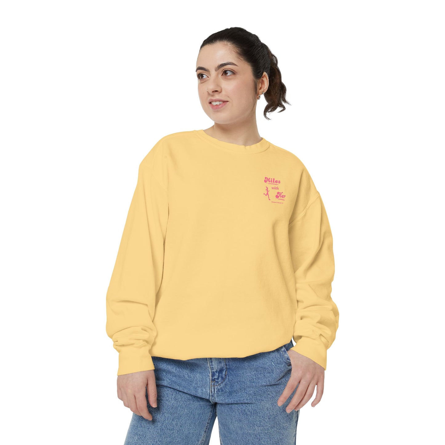 Miles with Her Go The Distance Crewneck