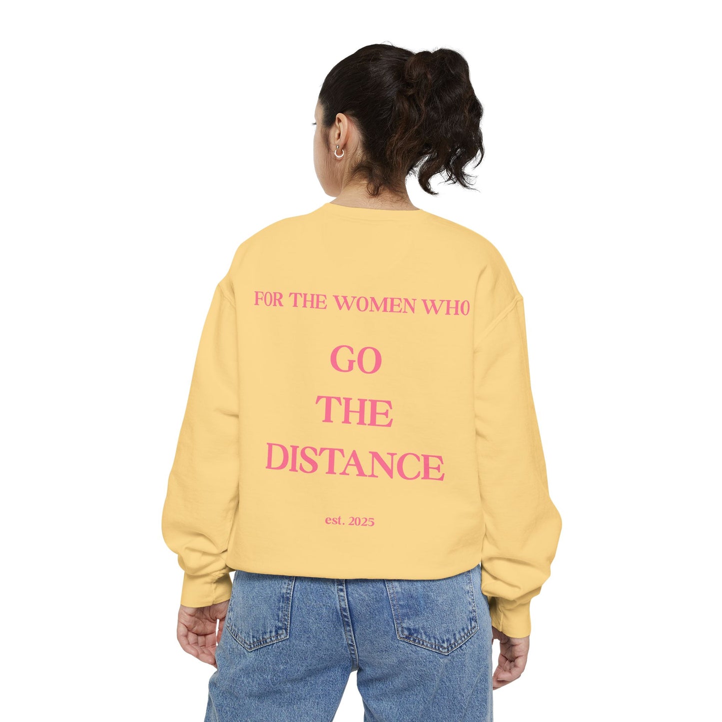 Miles with Her Go The Distance Crewneck