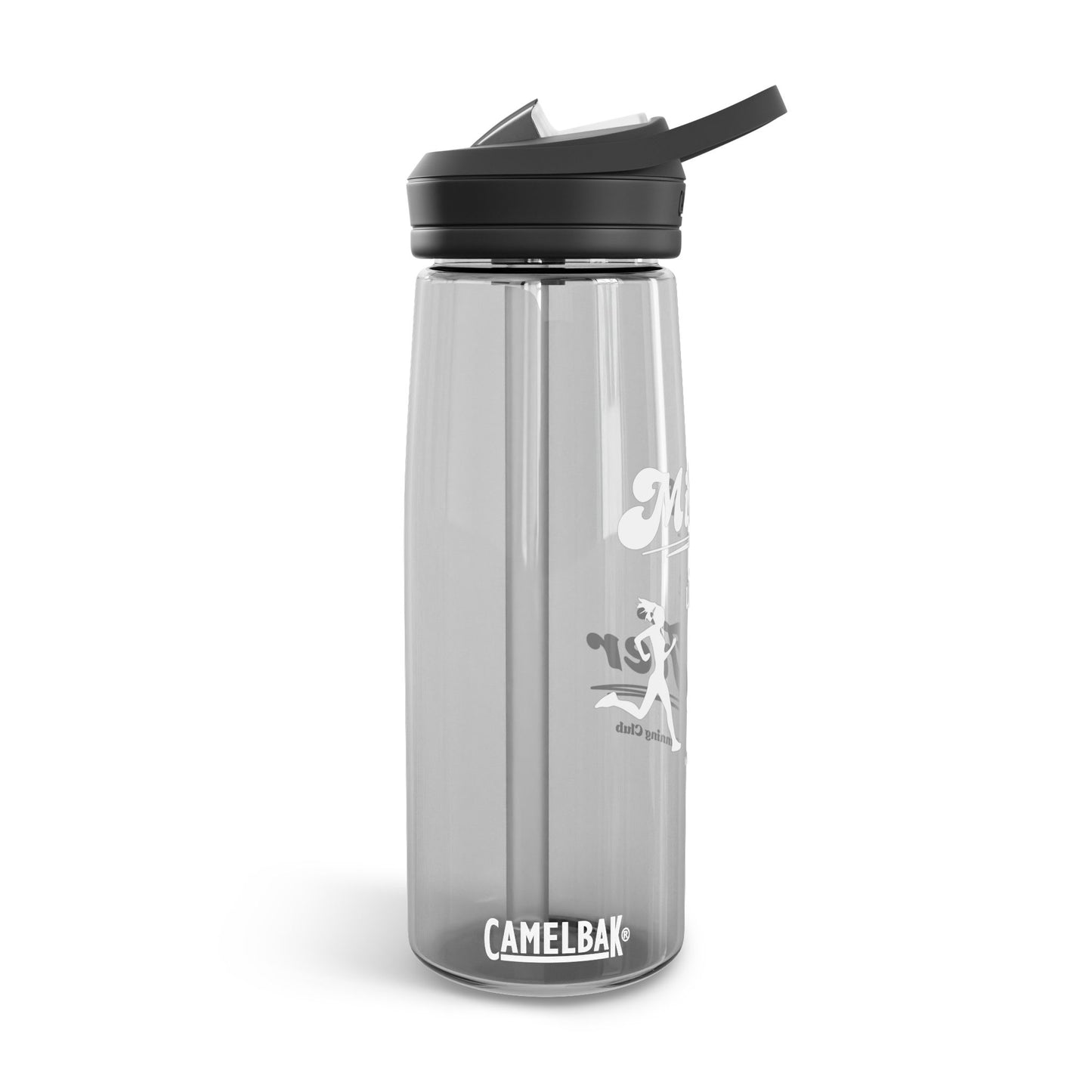 Miles with Her CamelBak Eddy Water Bottle