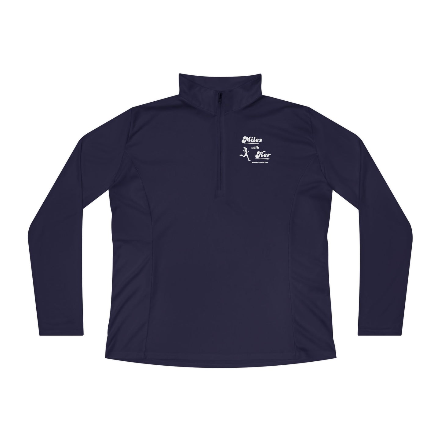 Miles with Her Moisture Wicking Quarter Zip