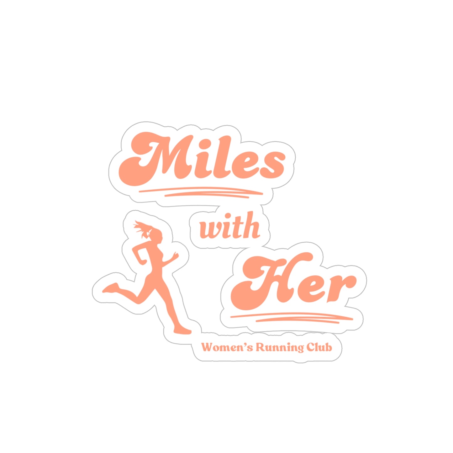 Miles with Her Car Decal