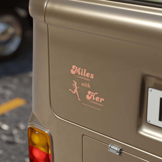 Miles with Her Car Decal