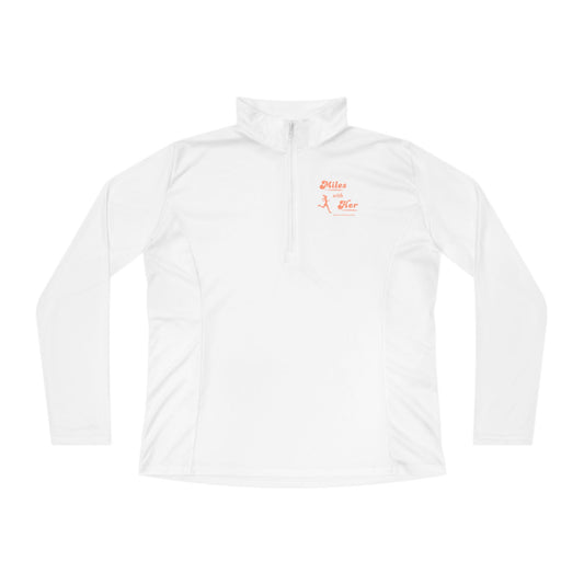 Miles with Her Moisture Wicking Quarter Zip