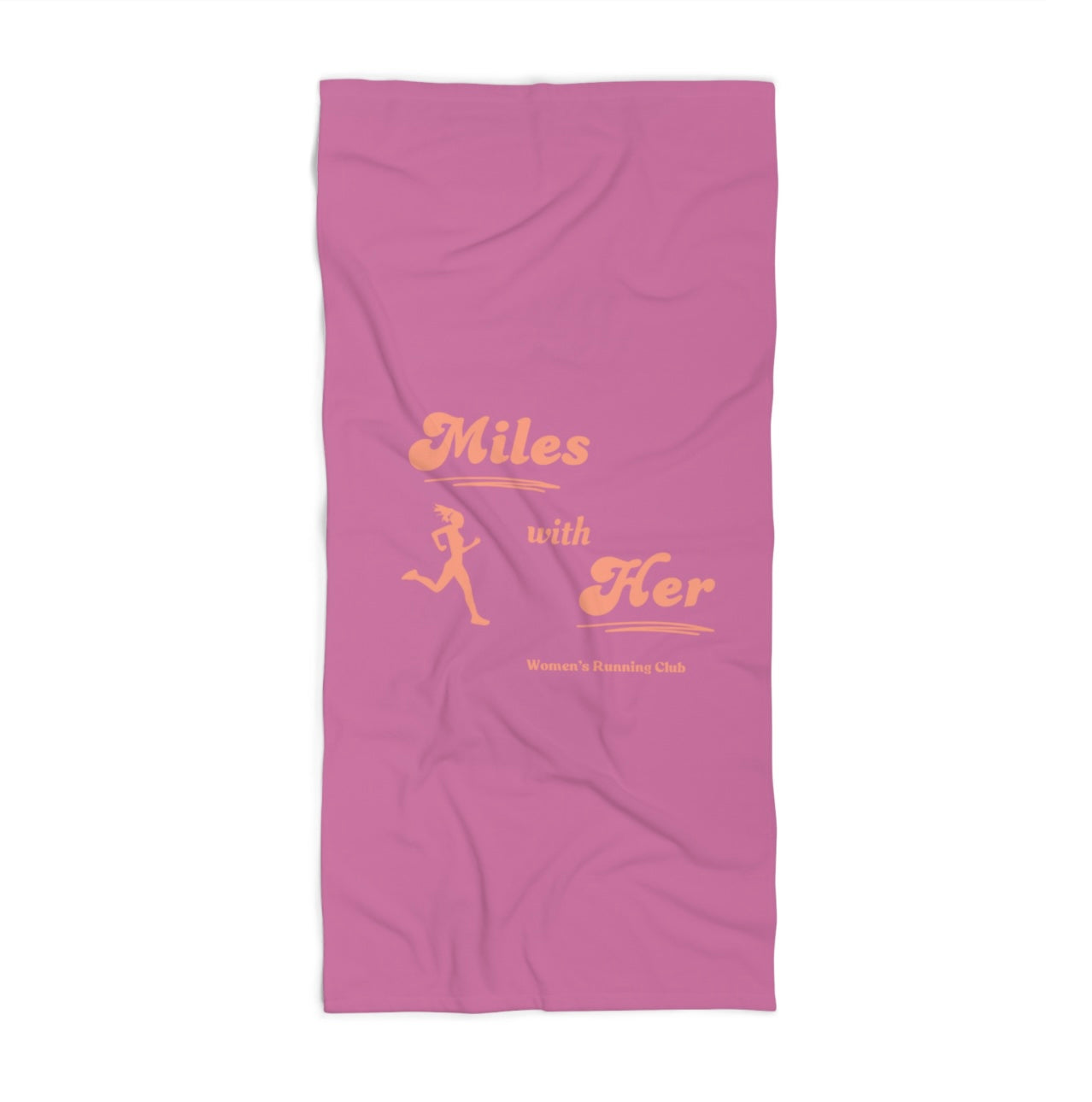 Miles with Her Sweat Towel