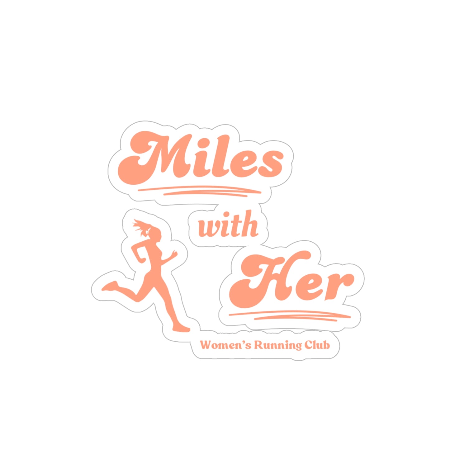 Miles with Her Car Decal