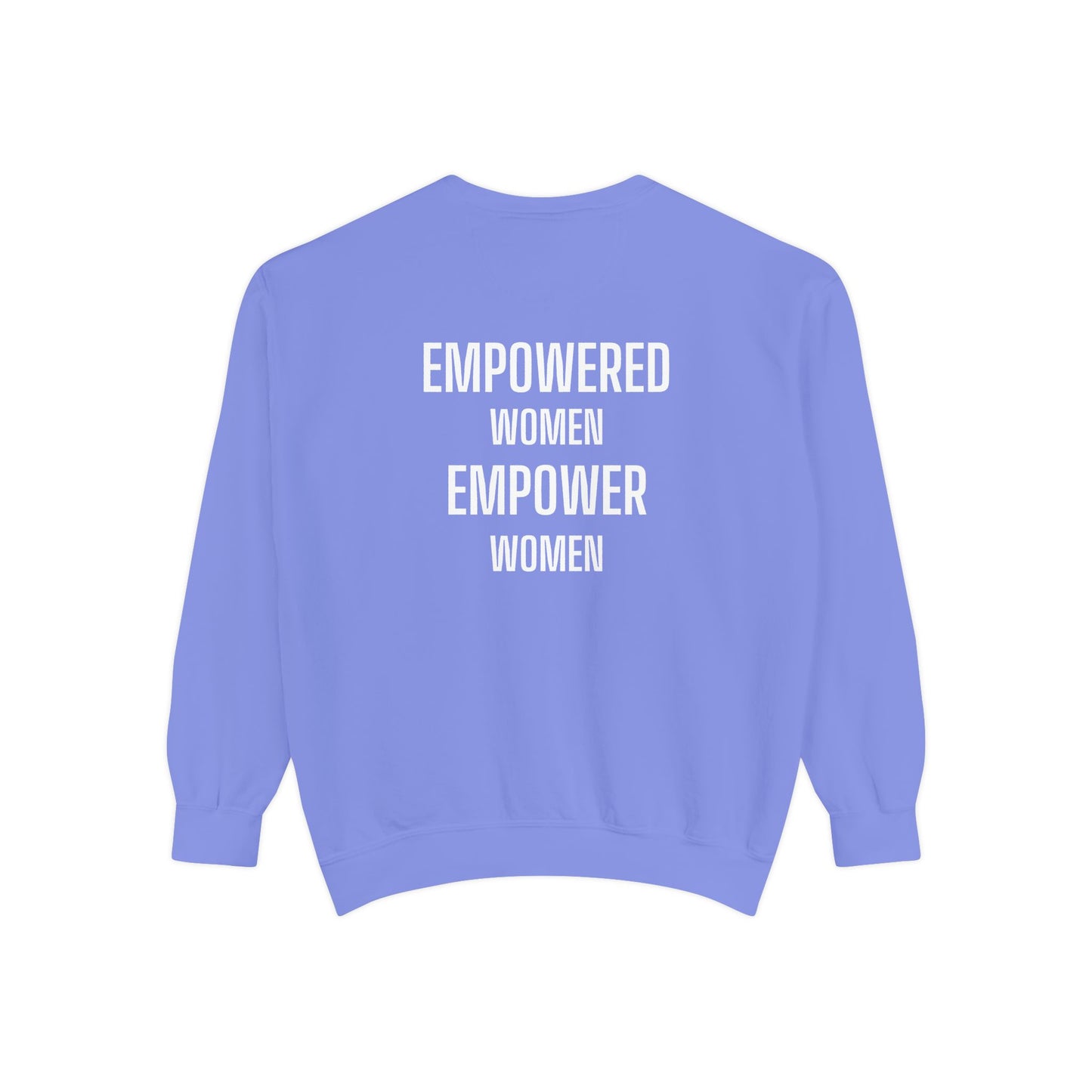 Miles with Her Comfort Colors Crew