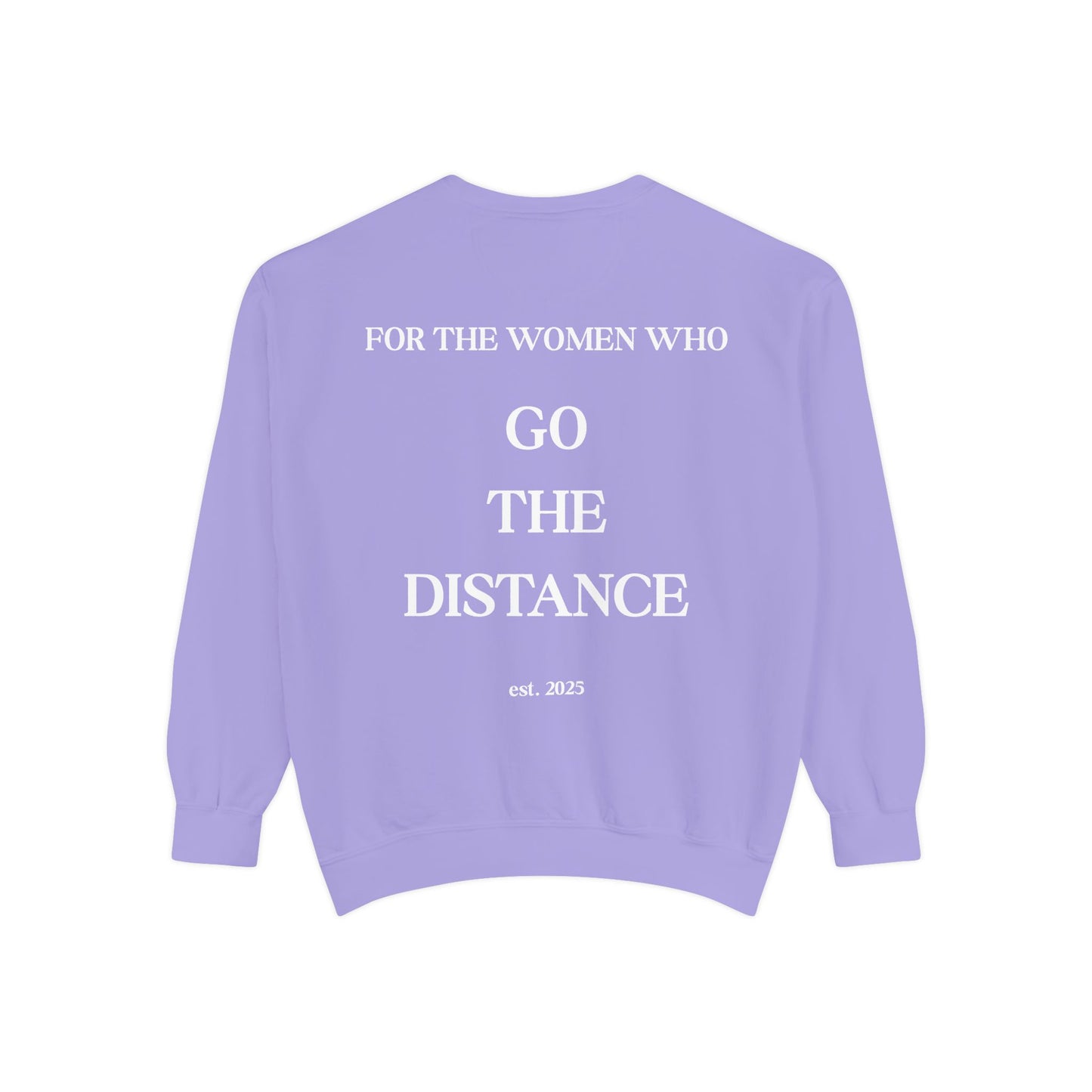 Miles with Her Go The Distance Crewneck