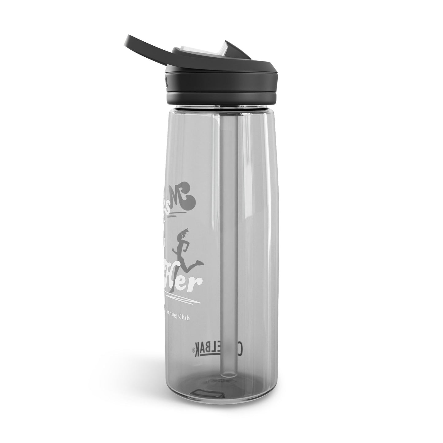 Miles with Her CamelBak Eddy Water Bottle