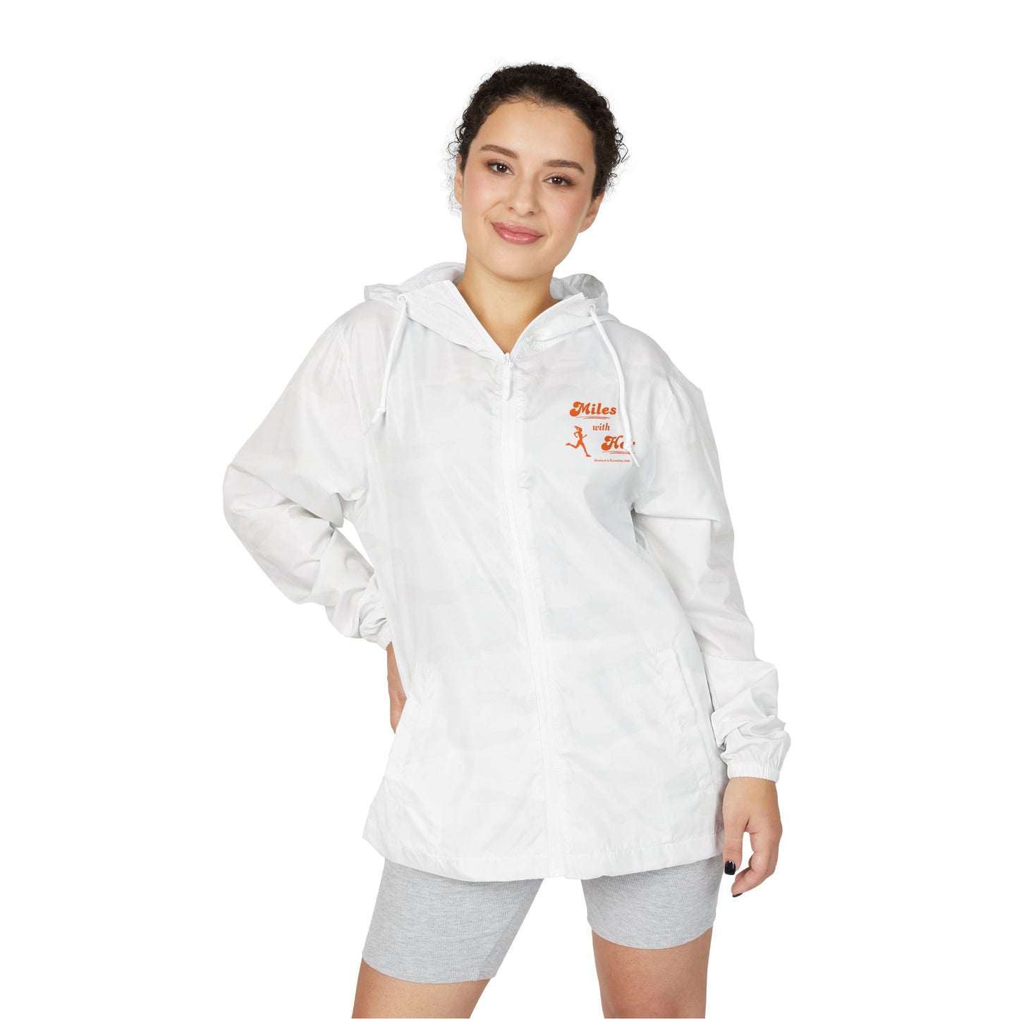 Miles with Her Rain Jacket
