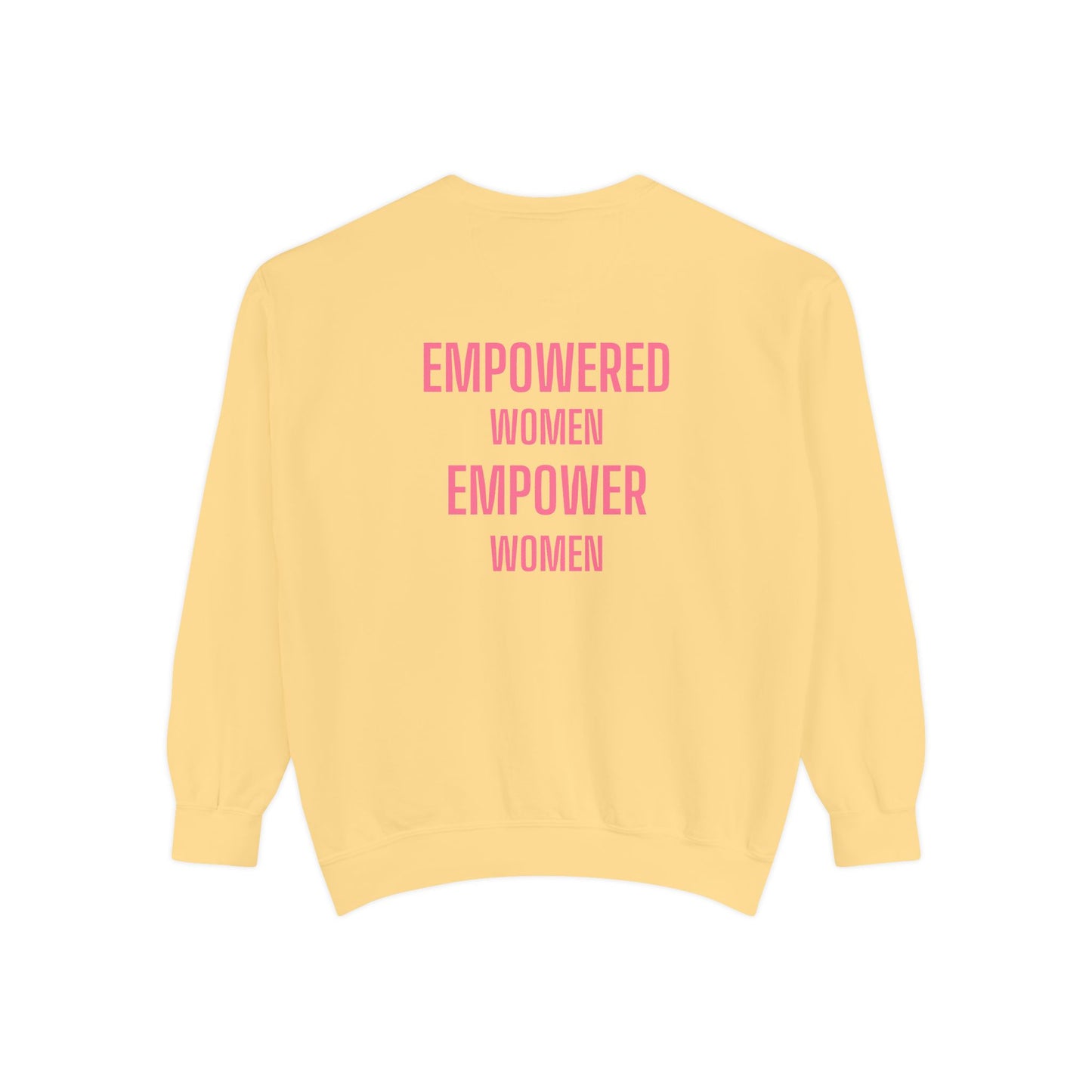 Miles with Her Comfort Colors Crew