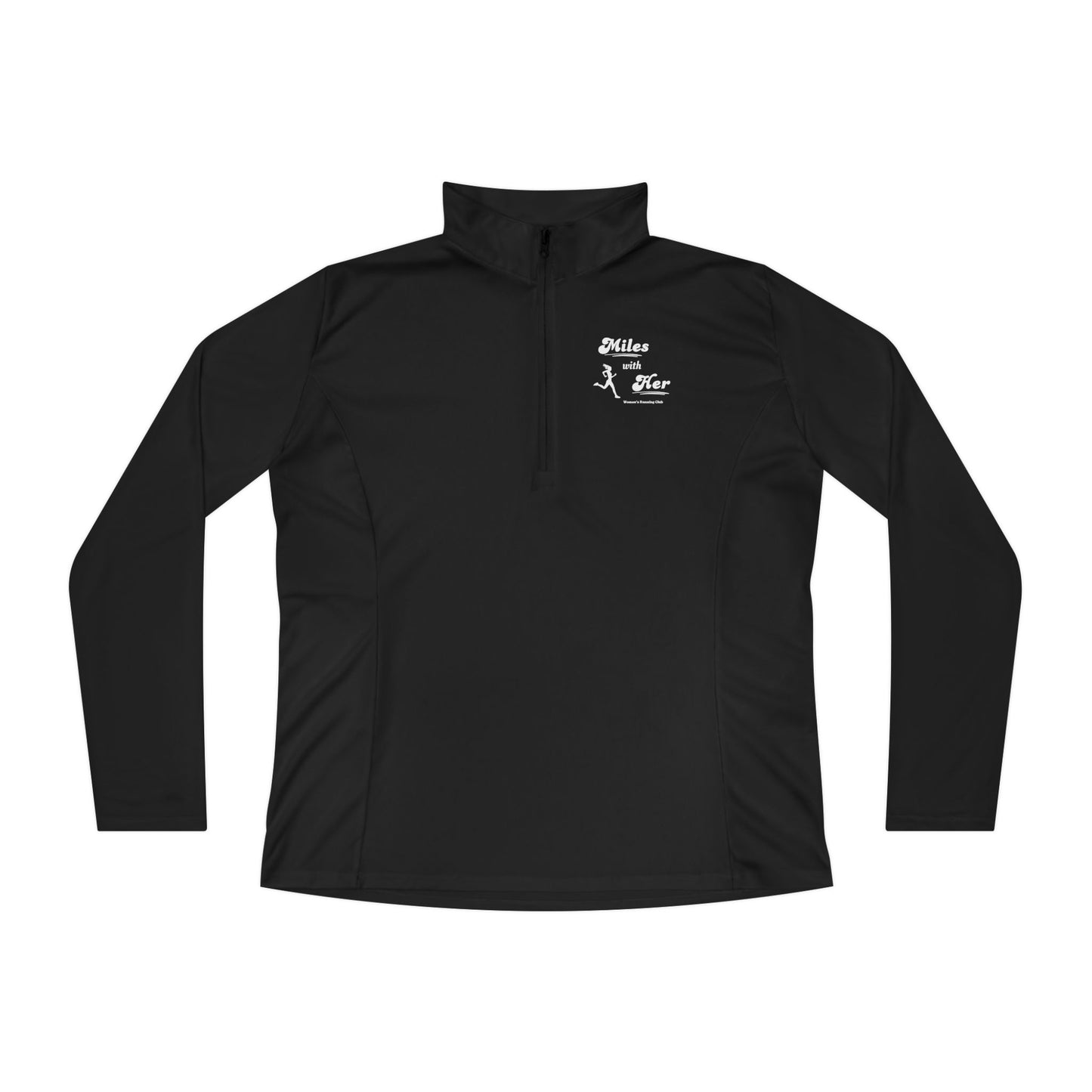 Miles with Her Moisture Wicking Quarter Zip
