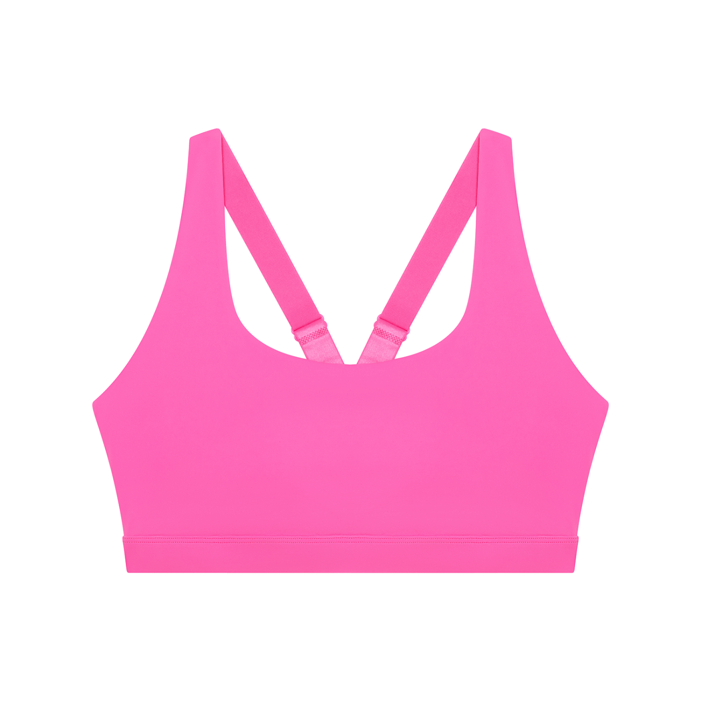 Mile One Sports Bra — Pink